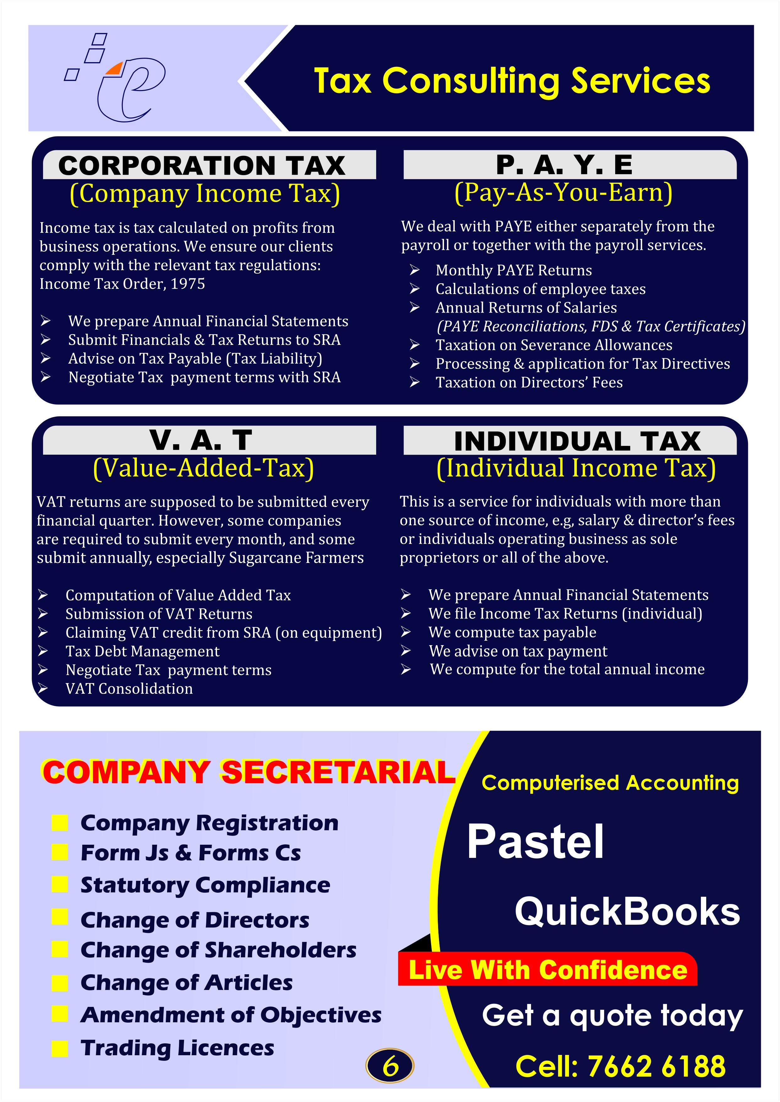 Excel Monthly Accounting Services V4.0